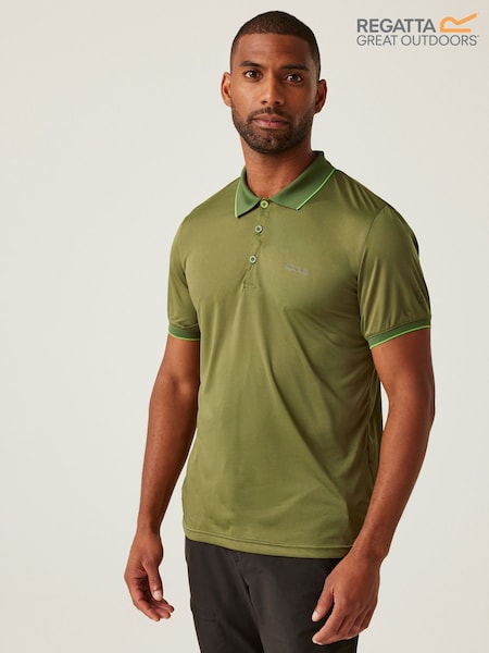 Regatta Dark Green Mens Remex II Jersey Polo Shirt (F64966) | R$ 205