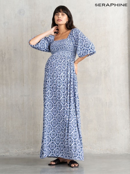 Seraphine Maternity v Maxi Dress (F65023) | €99