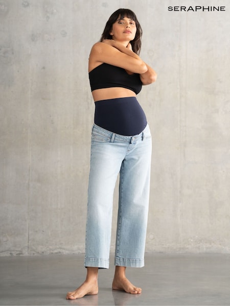 Seraphine Blue Overbump Skinny Jeans (F65052) | $82