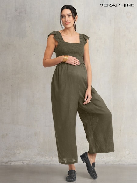 Seraphine Maternity Green Jumpsuit (F65056) | 106 €