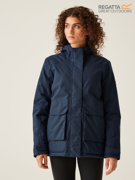 Regatta Blue Womens Ezdale Waterproof Jacket (F65121) | €75