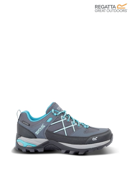 Regatta Grey Womens Samaris III Low Walking Shoes (F65179) | €93