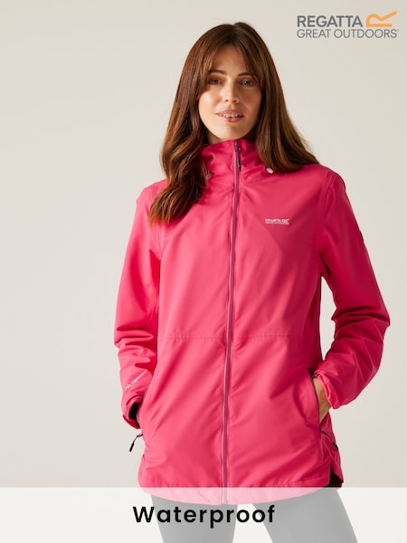 Regatta Pink Womens Hamara IV Waterproof Jacket (F65180) | $98