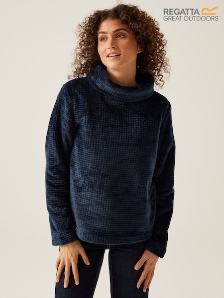 Albastru - Regatta Womens Bardou II Fluffy Jumper (F65195) | 130 LEI