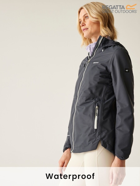 Harmaa - Regatta Womens Hamara Iv Waterproof Jacket (F65202) | €88