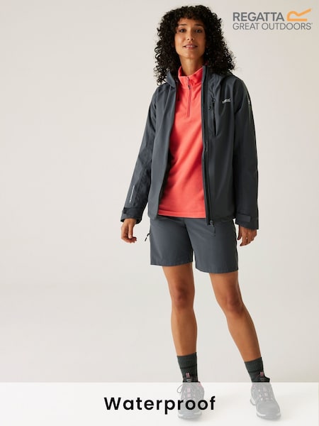 Gris - Regatta Womens Birchdale II Waterproof Jacket (F65205) | 99 €