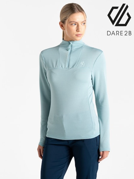 Azul - Dare 2b Womens Torrek Mountain Series Overhead Midlayer Black Top (F65242) | 40 €