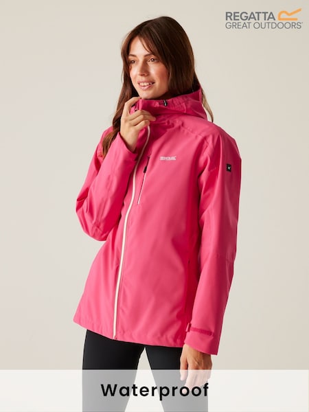 Розовый - Regatta Womens Birchdale II Waterproof Jacket (F65252) | €93