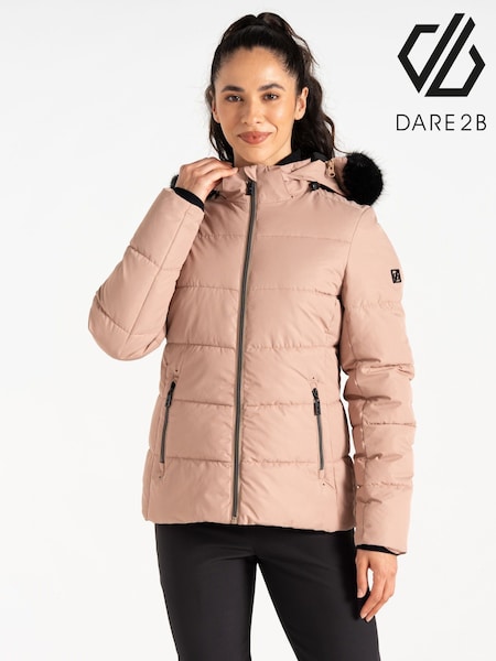 Dare 2b Womens Cream Glamorize V Jacket (F65255) | €200