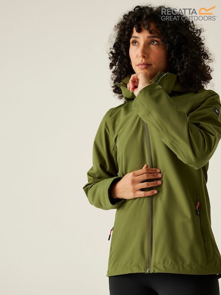 ירוק - Regatta Womens Oakhowe Waterproof Jacket (F65258) | ‏282‏₪