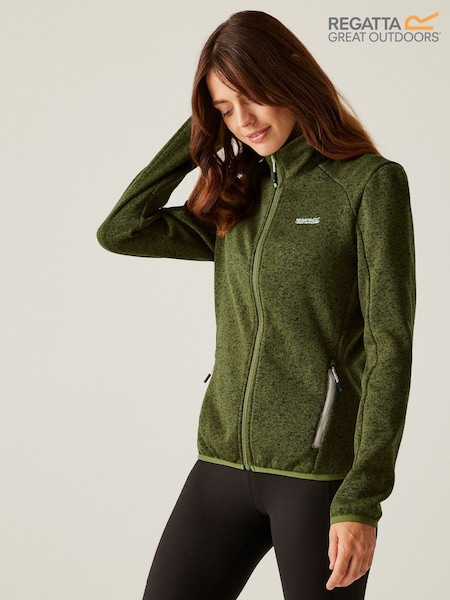 Regatta Green Womens Newhill II Fleece (F65267) | €53