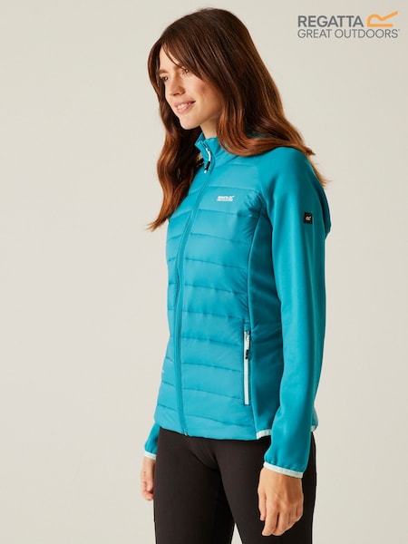 Regatta Blue Womens Clumber V Hybrid Jacket (F65281) | €59
