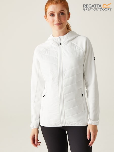 Regatta White Womens Andreson VIII Hybrid Jacket (F65318) | ₪211