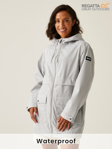 לבן - Regatta Womens Navaeh Waterproof Jacket (F65327) | ‏352‏₪