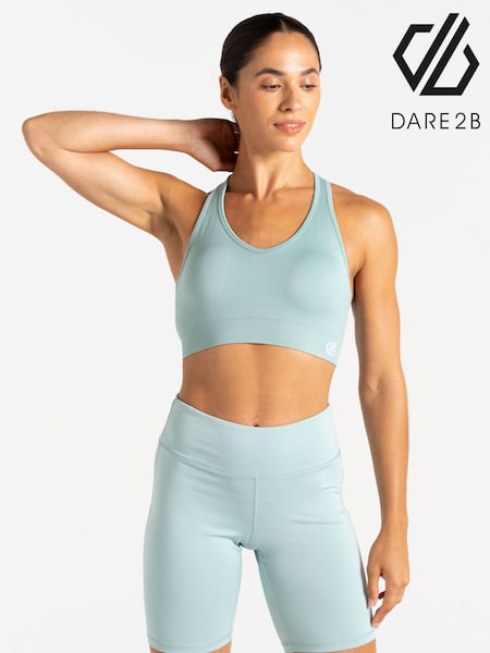 Albastru deschis - Dare 2b Womens React Sports Bra (F65361) | 156 LEI