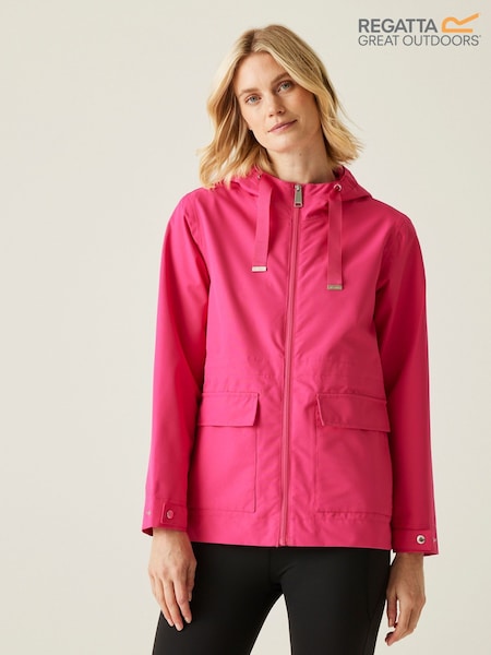 Regatta Pink Womens Otilie Waterproof Jacket (F65374) | $103