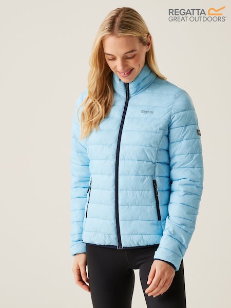 Sininen kromi - Regatta Womens Marizion Baffled Jacket (F65412) | €77