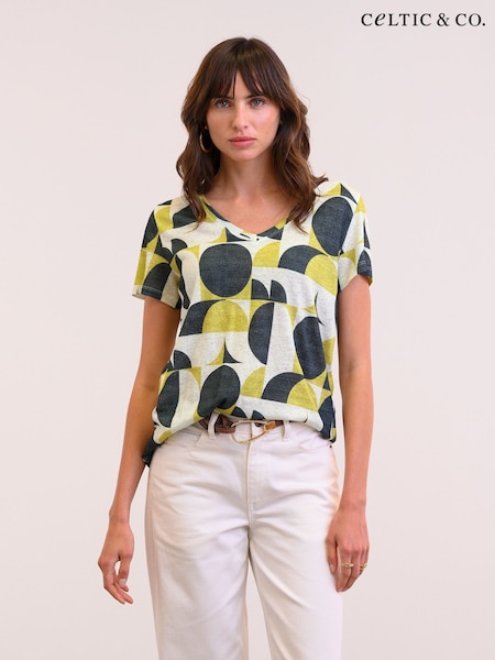 Celtic & Co. V-Neck T-Shirt (F65469) | ₪246