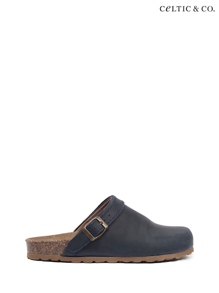 Celtic & Co. Blue Strap Detail Clogs (F65516) | €101