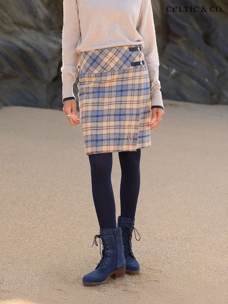 Celtic & Co. Blue Celt Kilt Skirt (F65518) | ‏699‏₪