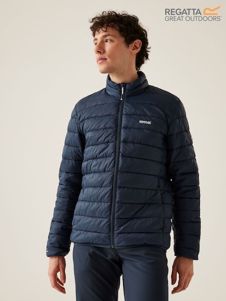 Regatta Blue Mens Marizion Mid Weight Padded Jacket (F65588) | €65