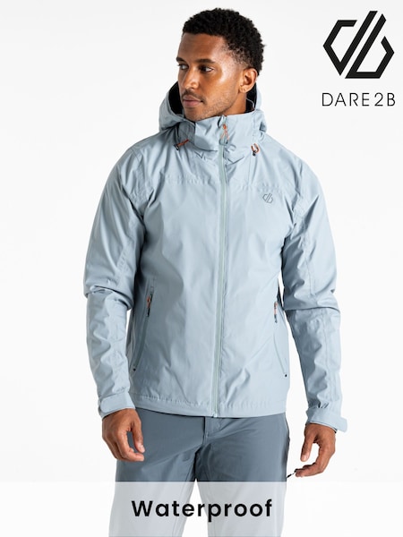 Dare 2b Mens Grey Switch Out II Waterproof Jacket (F65598) | €111