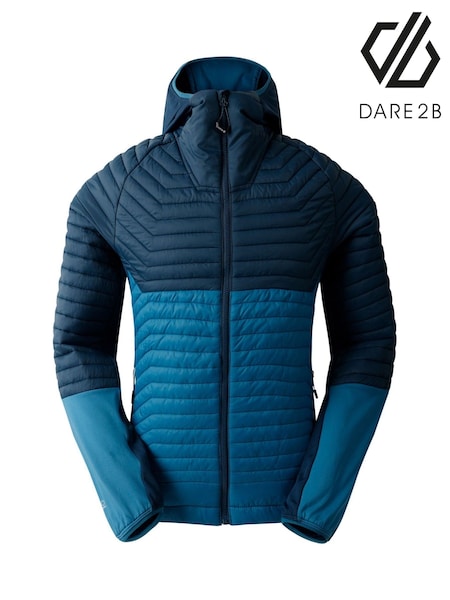 Dare 2b Mens Blue Descending II Hybrid Jacket (F65642) | €120