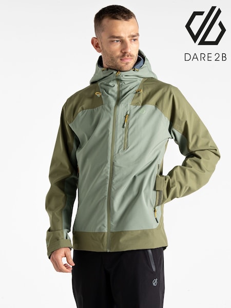 Verde - Dare 2b Mens Green Torrek II Mountain Series Jacket (F65643) | 730 LEI