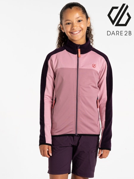 Dare 2b Kids Purple Emergent IV Core Stretch Midlayer Fleece (F65703) | 40 €