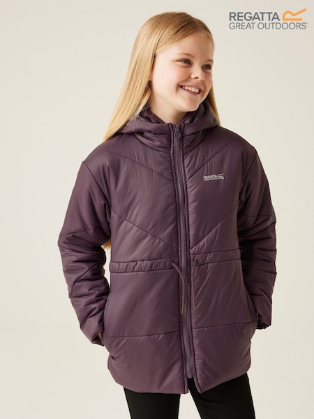 Regatta Purple Kids Junior Rurie Quilted Jacket (F65713) | €23