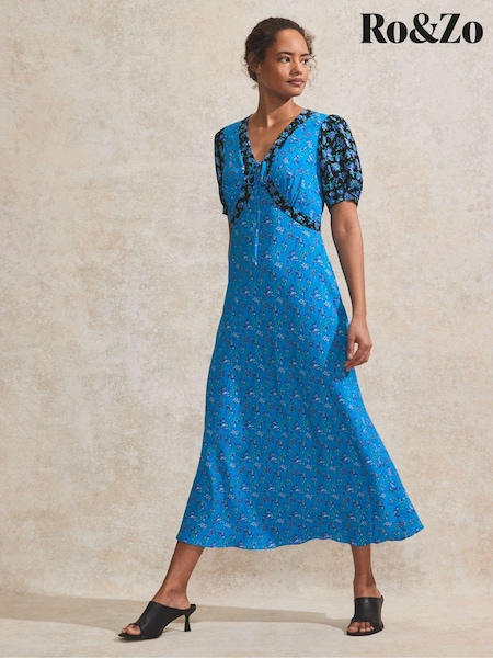 Ro&Zo Mix And Match Rose Ditsy Dress (F65799) | 182 €