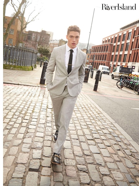 River Island Pupstooth Skinny Suit Trousers (F65833) | €60