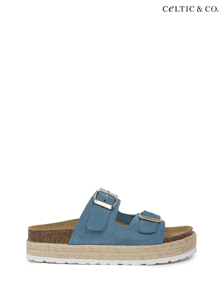 Celtic & Co. Double Buckle Sandals (F65917) | ₪377