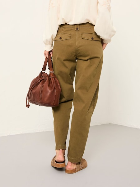 FatFace Awna Brown Woven Bucket Bag (F65931) | €118