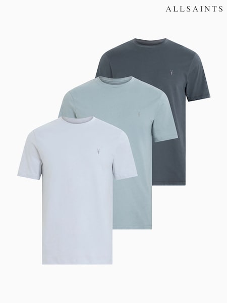 AllSaints Blue Brace Crew T-Shirts 3 Pack (F65948) | 6,308 UAH