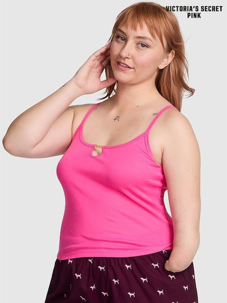 Victoria's Secret PINK Rose Pink Keyhole PJ Cami Top (F65962) | €22