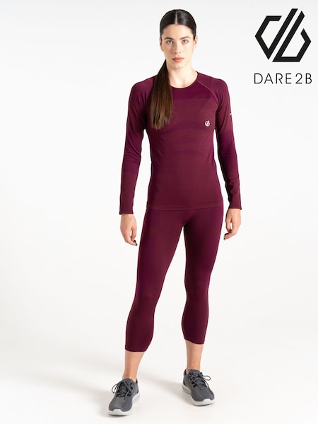 Dare 2b Womens Red In The Zone II 3/4 Leggings (F66017) | €28