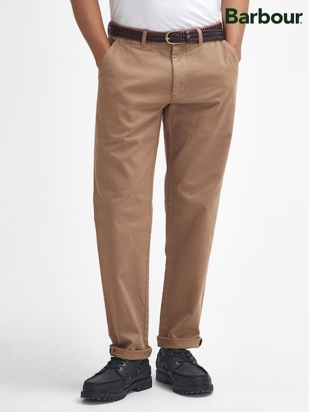 Barbour® Brown Washed TF Trousers (F66074) | €155