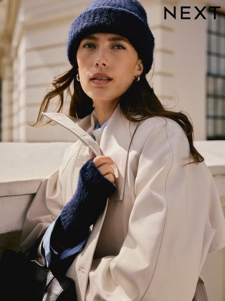 Marineblau - Alpaca Blend Hand Warmers (F66125) | 26 €