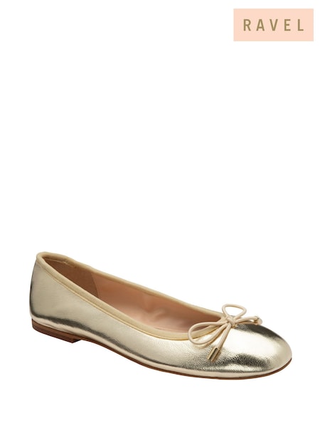 zlata (barva); zlato - Ravel Ballerina Shoes (F66332) | € 66
