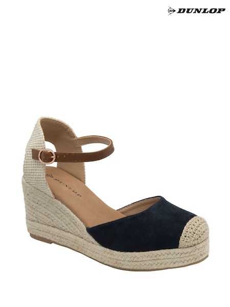 Dunlop Blue Wedge Shoes (F66477) | €43
