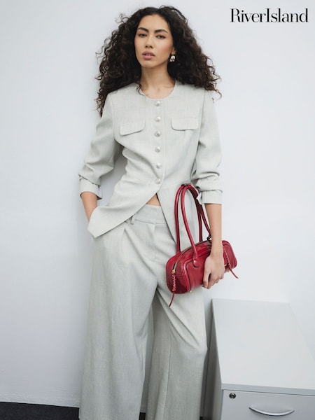 River Island Military Blazer (F66503) | kr1 450