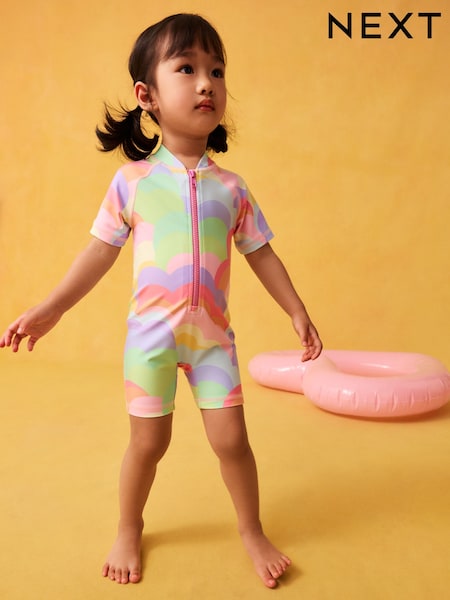 Rainbow Wave Sunsafe Swimsuit (3mths-10yrs) (F66545) | €19 - €22