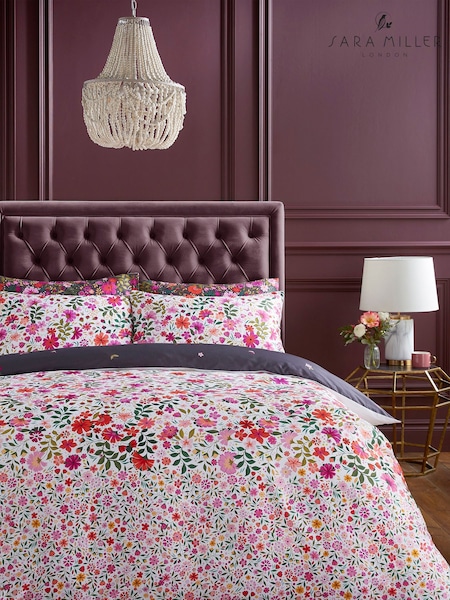 Sara Miller Ditsy Floral Reversible Duvet Cover and Pillowcase Set (F66551) | €92 - €168