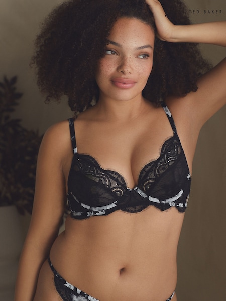 B by Ted Baker Black Bird Non Pad Underwire Bra (F66636) | €38