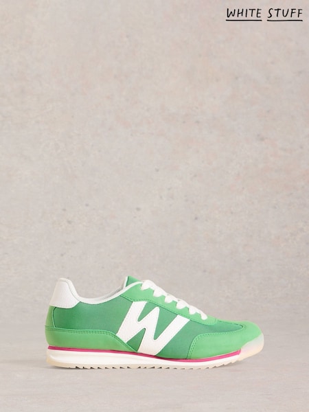 Зеленый - White Stuff Lucy Trainers (F66654) | €83