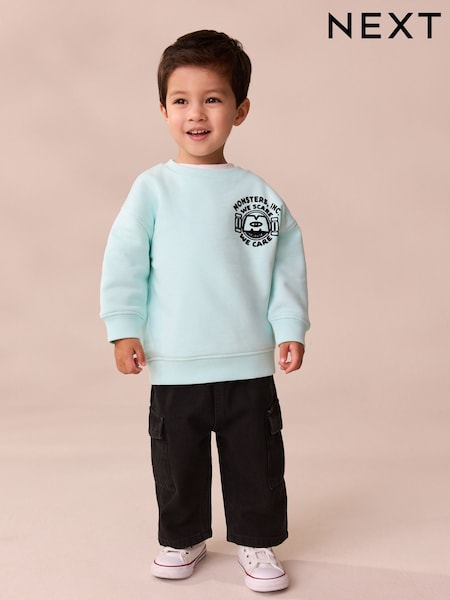Blue Monsters Inc Crew Sweatshirt (6mths-8yrs) (F66949) | €23 - €26
