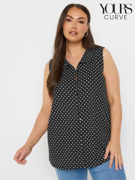 Yours Curve Jersey Button Shirt (F67224) | €38