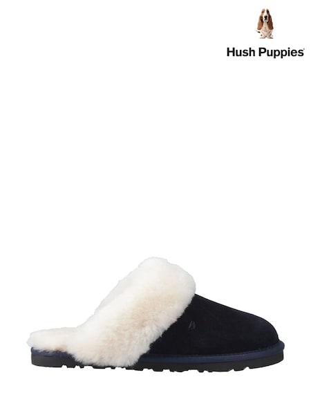 Hush Puppies Blue Samantha Mules Slippers (F67258) | €86