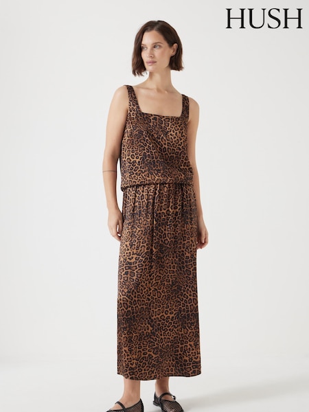 Hush Printed Midi Skirt (F67318) | ‏402‏₪